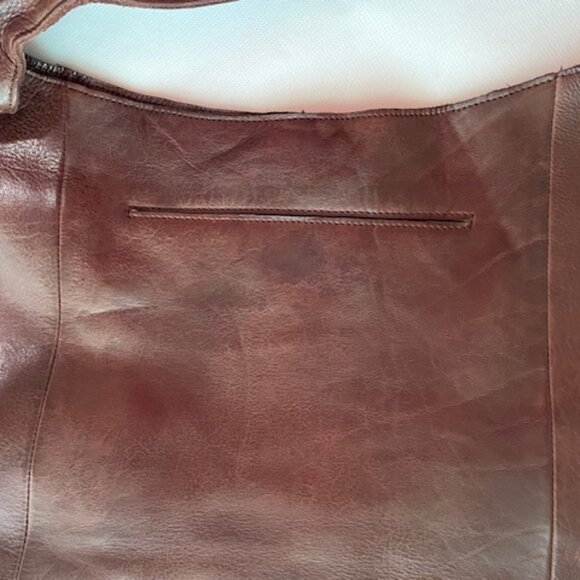 Latico Leathers Petite Lindsey Brown Shoulder Bag See Description - Picture 6 of 9